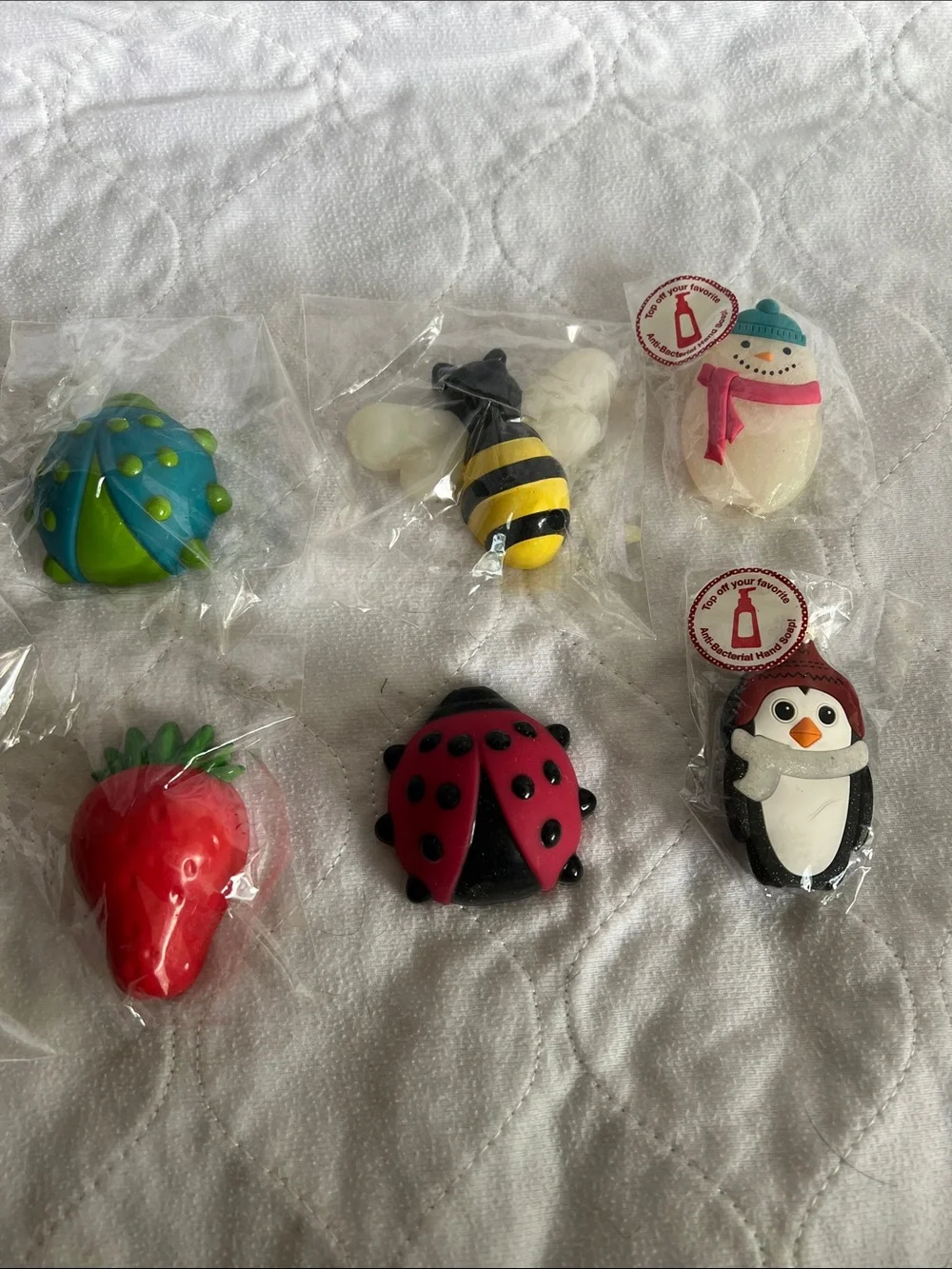 Cute Assorted Top off your Favorite Anti-Bacterial hand soap